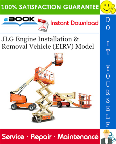 Thumbnail ☆☆ Best ☆☆ JLG Engine Installation & Removal Vehicle (EIRV) Model Service Repair Manual (P/N 31200421)