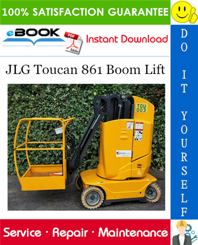 Thumbnail ☆☆ Best ☆☆ JLG Toucan 861 Boom Lift Service Repair Manual