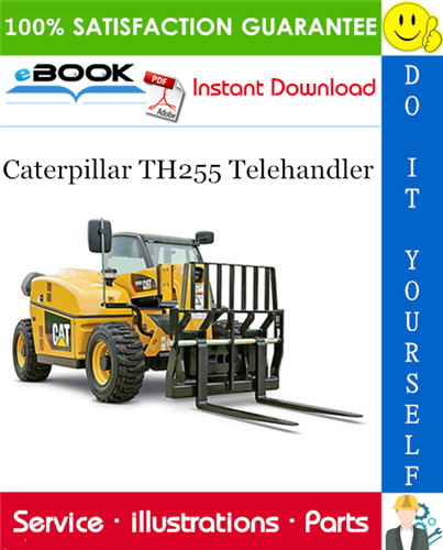 Thumbnail ☆☆ Best ☆☆ Caterpillar TH255 Telehandler Parts Manual