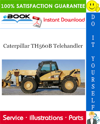 Thumbnail ☆☆ Best ☆☆ Caterpillar TH560B Telehandler Parts Manual