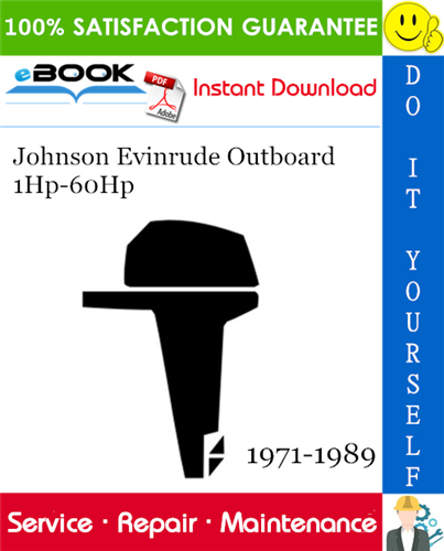 Thumbnail ☆☆ Best ☆☆ Johnson Evinrude Outboard 1Hp-60Hp Service Repair Manual 1971-1989 Download