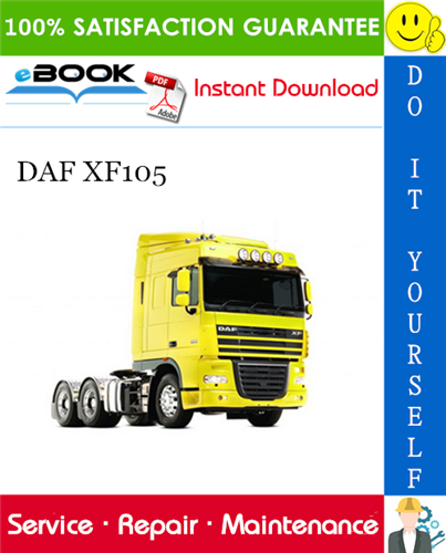 Thumbnail ☆☆ Best ☆☆ DAF XF105 Service Repair Manual 