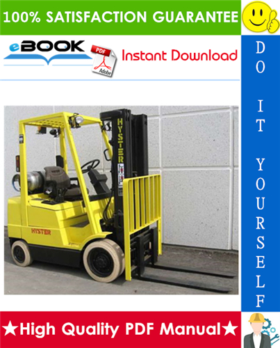 Thumbnail ☆☆ Best ☆☆ Hyster S25XM, S30XM, S35XM, S40XMS (C010) Forklift Trucks Service Repair Manual