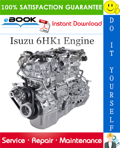 Thumbnail ☆☆ Best ☆☆ Isuzu 6HK1 Engine Service Repair Manual 