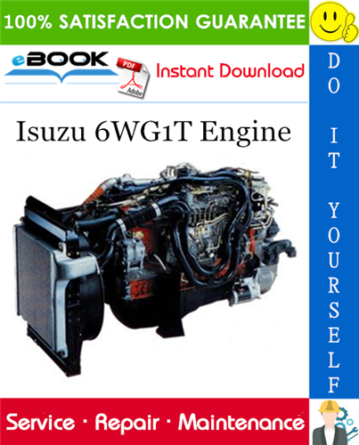 Thumbnail ☆☆ Best ☆☆ Isuzu 6WG1T Engine Service Repair Manual 