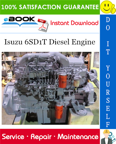 Thumbnail ☆☆ Best ☆☆ Isuzu 6SD1T Diesel Engine Service Repair Manual 