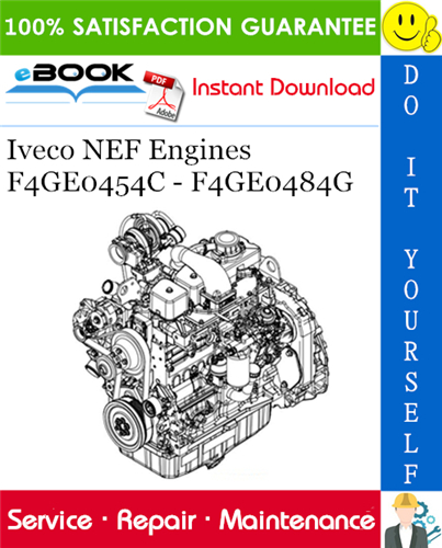 Thumbnail ☆☆ Best ☆☆ Iveco NEF Engines F4GE0454C - F4GE0484G Service Repair Manual 