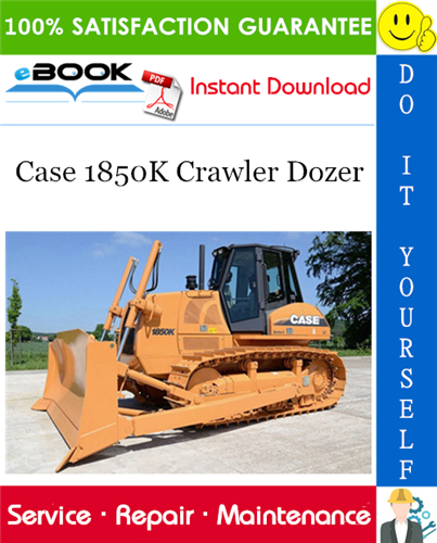 Thumbnail ☆☆ Best ☆☆ Case 1850K Crawler Dozer Service Repair Manual