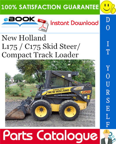 Thumbnail ☆☆ Best ☆☆ New Holland L175 / C175 Skid Steer/Compact Track Loader Service Parts Catalogue