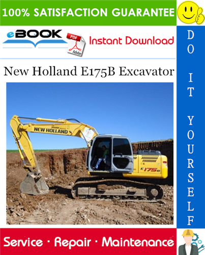 Thumbnail ☆☆ Best ☆☆ New Holland E175B Excavator Service Repair Manual
