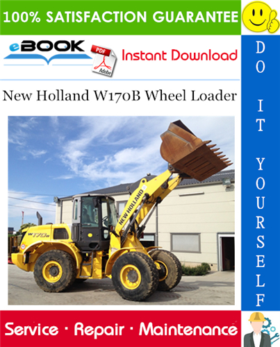 Thumbnail ☆☆ Best ☆☆ New Holland W170B Wheel Loader Service Repair Manual