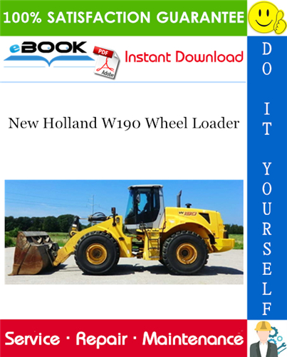 Thumbnail ☆☆ Best ☆☆ New Holland W190 Wheel Loader Service Repair Manual
