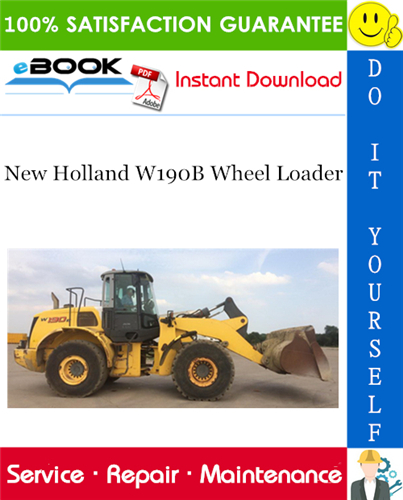 Thumbnail ☆☆ Best ☆☆ New Holland W190B Wheel Loader Service Repair Manual