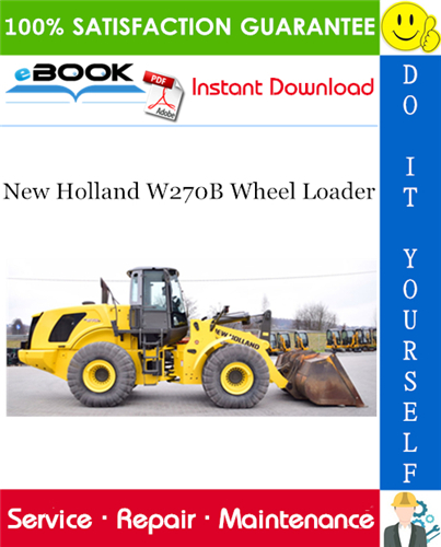 Thumbnail ☆☆ Best ☆☆ New Holland W270B Wheel Loader Service Repair Manual