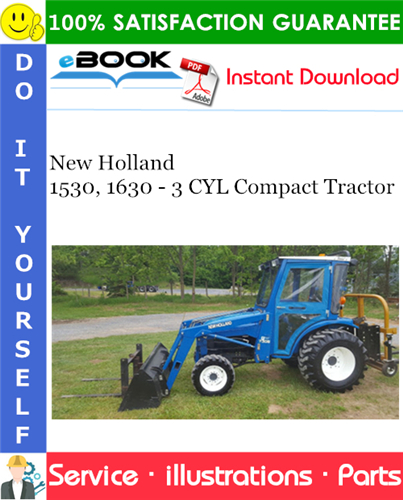 Best ☆☆ New Holland 1530, 1630 - 3 CYL Compact Tractor Parts Catalog