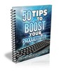 Thumbnail 50 Tips to Boost Your Productivity  ( Master Resell Rights )