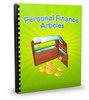 Thumbnail 25 Personal Finance Articles - Jun 2010 (PLR)