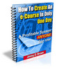 Thumbnail Create An E Course In One Day Thumbnail Create An E Course In One Day