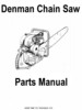 Thumbnail Denman Chain Saw parts manual  Model DD8F Mk2