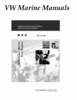 Thumbnail VW SDi and TDi Marine Workshop service manuals