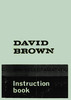 Thumbnail David Brown 880 Tractor Manual Operation Book Thumbnail David Brown 880 Tractor Manual Operation Book