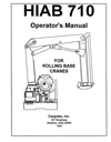 Thumbnail HIAB 710 Operation Manual  - _