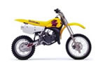 Thumbnail Suzuki RM80 service manual repair 1996 RM 80
