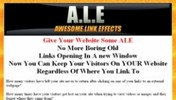 Thumbnail Awesome Link Effects A.L.E