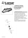 Thumbnail LAMAR STARTER OVERHAUL MANUAL