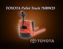 Thumbnail Toyota Powered Pallet Walkie 7HBW23 SN 24501 and up Workshop