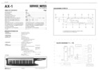 Thumbnail Roland ax1 ax-1 ax complete service manual