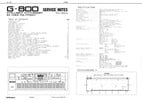 Thumbnail Roland g800 g-800 g 800 synthesizer complete service manual