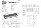 Thumbnail Roland jx10 jx-10 super jx 10 complete service manual