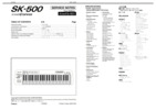 Thumbnail Roland sk500 sk-500 sk 500 complete service manual