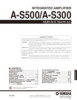 Thumbnail Yamaha a-s500 as500 as-500 a-s300 as300 as service manual