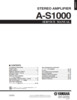 Thumbnail Yamaha a-s1000 as1000 as-1000 complete service manual
