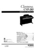 Thumbnail Yamaha cvp203 cvp-203 complete service manual