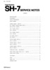 Thumbnail Roland sh7 sh-7 sh complete service manual