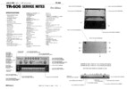 Thumbnail Roland tr606 tr-606 complete service manual