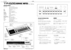 Thumbnail Roland tr626 tr-626 626 complete service manual