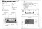 Thumbnail Roland tr909 tr-909 909 complete service manual