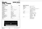 Thumbnail Roland vk1000 vk-1000 rhodes organ complete service manual Thumbnail Roland vk1000 vk-1000 rhodes organ complete service manual
