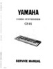 Thumbnail Yamaha cs01 cs-01 synthesizer complete service manual
