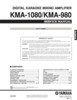 Thumbnail Yamaha kma1080 kma-1080 kma980 kma-980 service manual