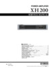 Thumbnail Yamaha xh200 xh-200 power amplifier full service manual