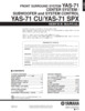 Thumbnail Yamaha yas-71 yas71 yas cu spk complete service manual