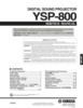 Thumbnail Yamaha ysp800 ysp-800 complete service manual full