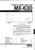Thumbnail Yamaha mx630 mx-630 power amplifier service manual full