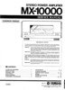 Thumbnail Yamaha mx10000 mx-10000 power amplifier service manual full