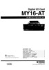 Thumbnail Yamaha my16-at my16at complete service manual digital card